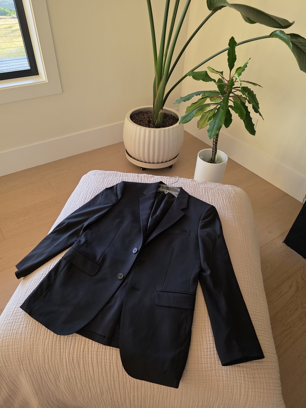Theory Men's Black Single-Breasted Sport Coat 36 S